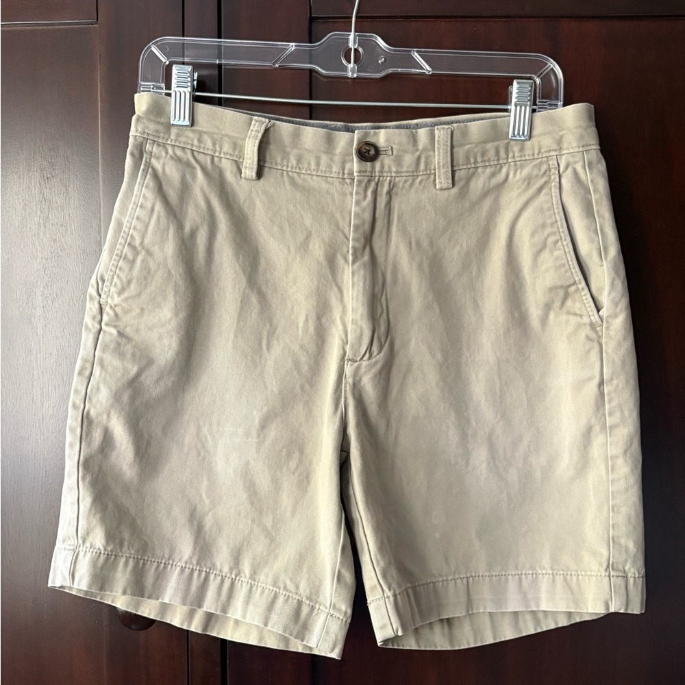 Amazon Essentials Men's Khaki Flat Front Shorts